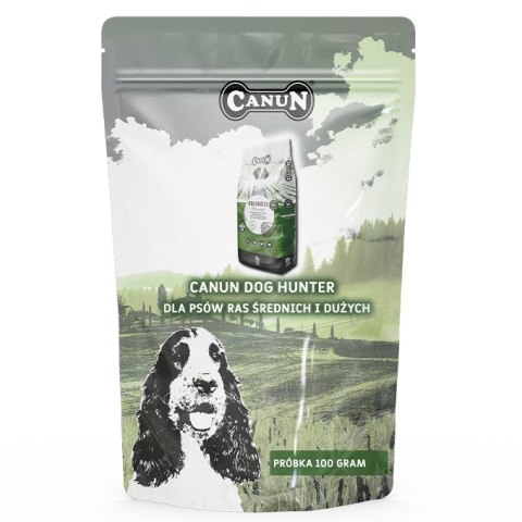 PRÓBKA Canun Dog Hunter dla psów aktywnych 100g PRÓBKA Canun Dog Hunter dla psów aktywnych 100g