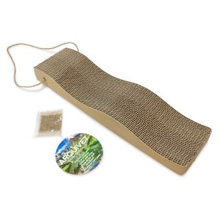[W] ARQUIVET Kartonowy drapak dla kota 46x12x5 cm z kocimiętką