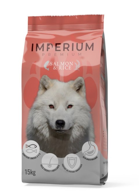 IMPERIUM z łososiem dla psów dorosłych 15 KG IMPERIUM z łososiem dla psów dorosłych 15 KG