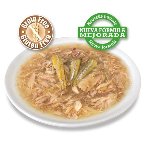 Arquivet Puszka dla kota z tuńczykiem i sardelką 80 g Arquivet Puszka dla kota z tuńczykiem i sardelką 80 g