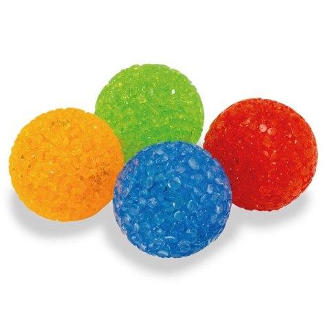 ARQUIVET Gumowe piłeczki z dzwoneczkiem 3,5 cm dla kota 4 szt. ARQUIVET Gumowe piłeczki z dzwoneczkiem 3,5 cm dla kota 4 szt.