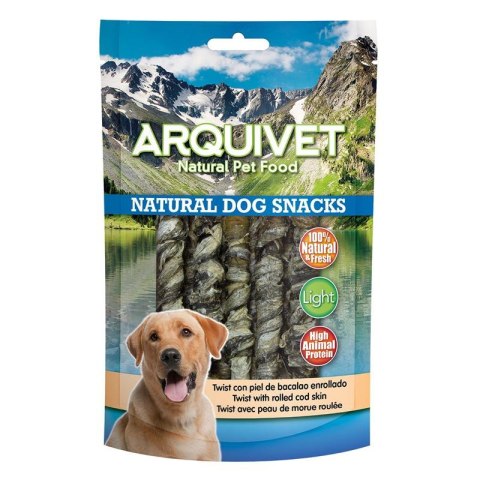 ARQUIVET Patyczki owinięte skórą dorsza 13 cm, 100 g ARQUIVET Patyczki owinięte skórą dorsza 13 cm, 100 g
