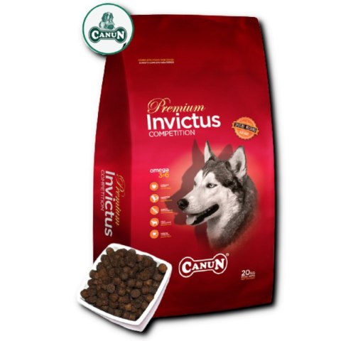 Canun Invictus 20kg karma premium dla psa z jagnięciną (mięso 30%), ryżem (25%) i rybą Canun Invictus 20kg karma premium dla psa z jagnięciną (mięso 30%), ryżem (25%) i rybą