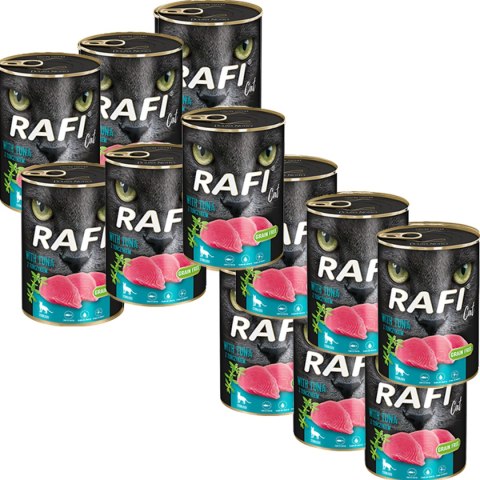 Rafi Cat dla kotów sterylizowanych karma bezzbożowa z tuńczykiem 12 x 400 g Rafi Cat dla kotów sterylizowanych karma bezzbożowa z tuńczykiem 12 x 400 g
