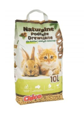CHICO Podściółka drewniana 10l CHICO Podściółka drewniana 10l