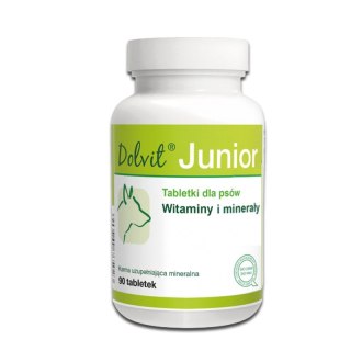 DOLVIT JUNIOR 90 TABL. Witaminowo-mineralny preparat dla szczeniąt i młodych psów
