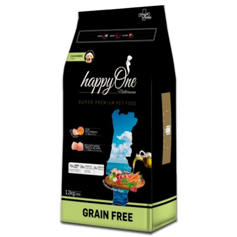 HappyOne Grain-Free Mediterraneum Puppy 12Kg HappyOne Grain-Free Mediterraneum Puppy 12Kg