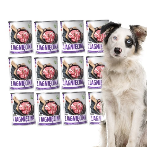TUF TUF Mokra karma dla psa z jagnięciną 800g x 12szt. TUF TUF Mokra karma dla psa z jagnięciną 800g x 12szt.