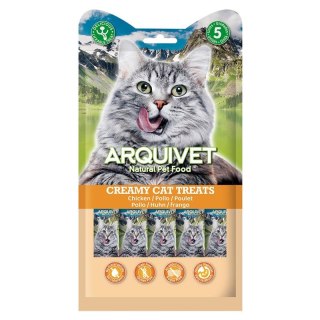 [Zestaw] ARQUIVET Kremowa przekąska z kurczaka 12 x 5X14 g