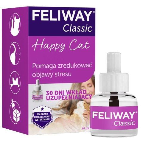 Ceva Animal Health Polska Sp. z o.o. Ceva Animal Health Polska Sp. Z O.o Feliway Classic Wkład Dyfuzora 48ml