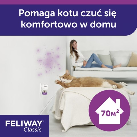 Ceva Animal Health Polska Sp. z o.o. Ceva Animal Health Polska Sp. Z O.o Feliway Classic Wkład Dyfuzora 48ml