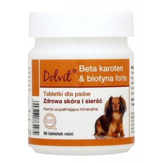 Dolfos Dolfos Dolvit Beta Karoten & Biotyna Forte Mini 90 Tabletek