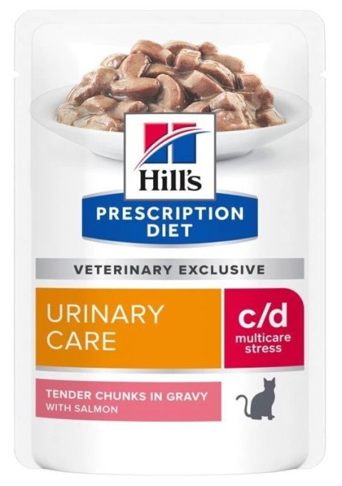 Hills Hill's Prescription Diet c/d Urinary Stress Feline Salmon 85g