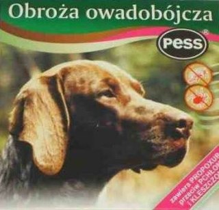 Pess Pess Per Obroża Owadobójcza Dla Psa Bezzapachowa Brązowa 75cm
