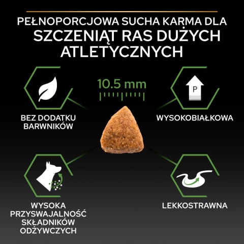 Purina Pro Plan Purina Pro Plan Large Puppy Athletic Optistart Kurczak I Ryż 12kg