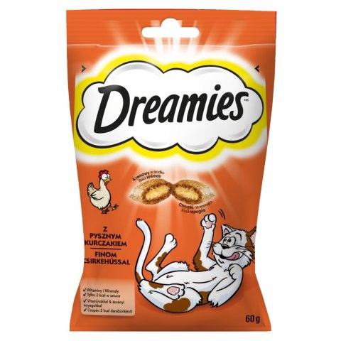 Dreamies DREAMIES Przysmak Dla Kota Z Kurczakiem 60g