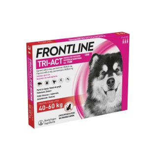 Frontline (Boehringer Ingelheim) FRONTLINE Tri-Act Dla Psów 3x6ml