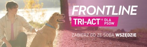 Frontline (Boehringer Ingelheim) FRONTLINE Tri-Act Dla Psów 3x6ml