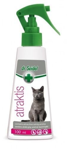 Laboratorium DermaPharm Laboratorium DermaPharm Dr Seidel Atraktis Preparat Z Kocimiętką Dla Kotów 100ml