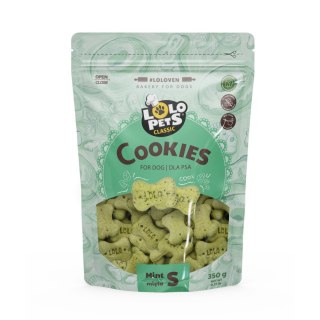 Lolo Pets Lolo Pets Ciastka Dla Psa Kości Miętowe S 350g