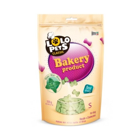 Lolo Pets Lolo Pets Ciastka Dla Psa Kości Miętowe S 350g