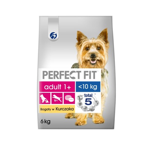 Perfect Fit PERFECT FIT Adult 1+ Małe Rasy Z Kurczakiem 6kg