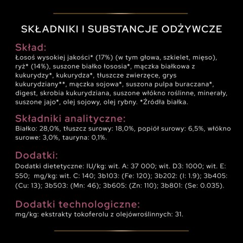 Purina Pro Plan Purina Pro Plan Large Adult Athletic Optiderma Łosoś I Ryż 14kg