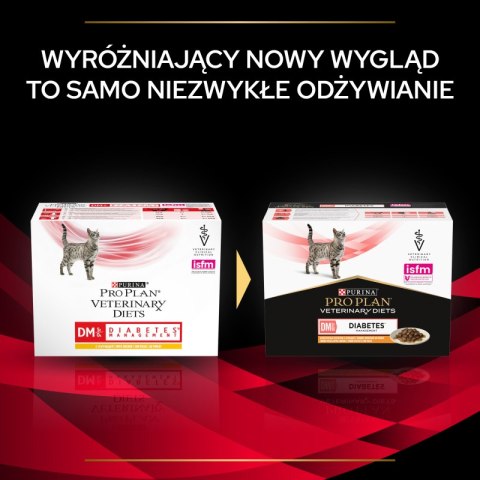 Purina Veterinary Diets PURINA Pro Plan Veterinary Diets DM Diabetes Management Cat Kurczak 85g