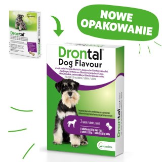 Vetoquinol VETOQUINOL Drontal - Dog Flavour Tabletki Dla Psów 2tabl. (kostki)
