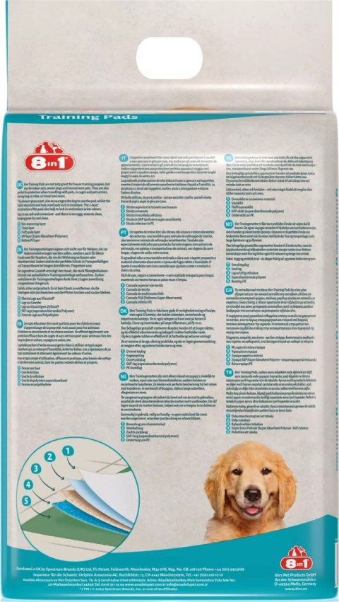 8in1 8in1 Mata Absorbująca Training Pads Large Bag 30szt