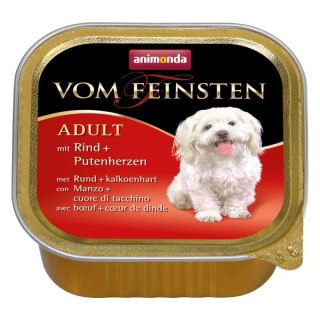 Animonda Animonda Dog Vom Feinsten Adult Wołowina I Serca Indyka 150g