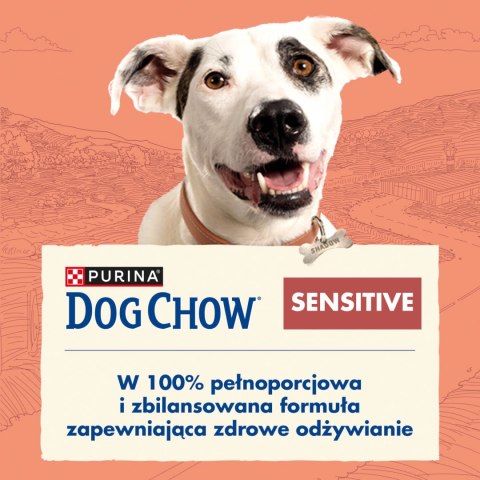 Purina Dog Chow Sensitive Adult Z Łososiem 14kg