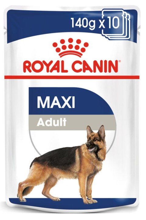 Royal Canin ROYAL CANIN Maxi Adult 10x140g