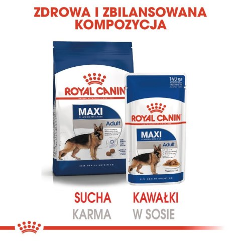 Royal Canin ROYAL CANIN Maxi Adult 10x140g