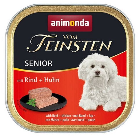 Animonda Animonda Dog Vom Feinsten Senior Wołowina Z Kurczakiem 150g