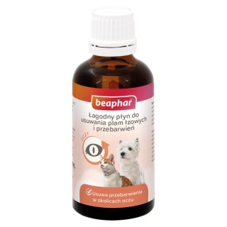 BEAPHAR BEAPHAR Łagodny Płyn Do Usuwania Plam Łzowych I Przebarwień 50ml