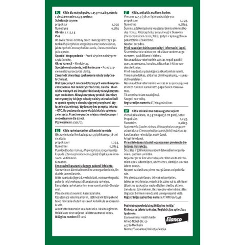 Bayer Bayer Kiltix Obroża Na Kleszcze I Pchły Dla Psa 38cm