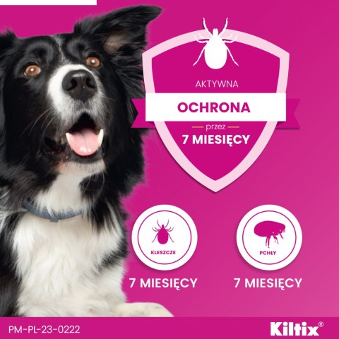 Bayer Bayer Kiltix Obroża Na Kleszcze I Pchły Dla Psa 53cm