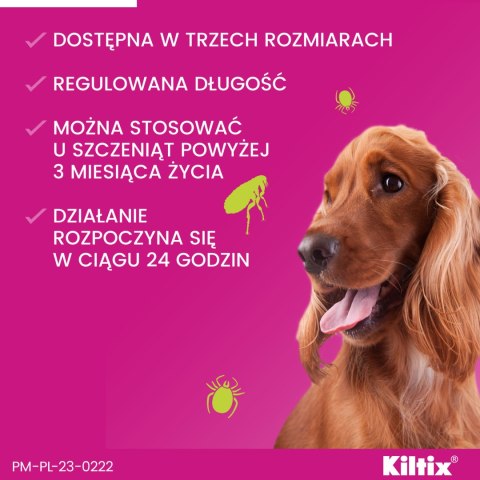 Bayer Bayer Kiltix Obroża Na Kleszcze I Pchły Dla Psa 53cm