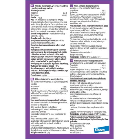Bayer Bayer Kiltix Obroża Na Kleszcze I Pchły Dla Psa 70cm