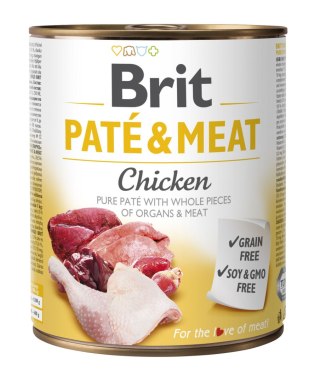 Brit Brit Pate & Meat Z Kurczakiem 800g