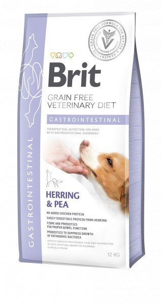 Brit veterinary Brit Grain Free Veterinary Diet Dog Gastrointestinal Śledź Z Groszkiem 2kg