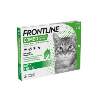 Frontline (Boehringer Ingelheim) FRONTLINE Combo Spot-On Dla Kotów 3x0,5ml