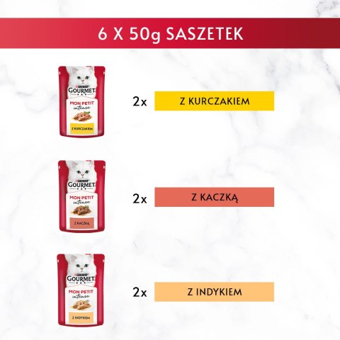 Gourmet GOURMET Mon Petit Drobiowe Fileciki 6x50g
