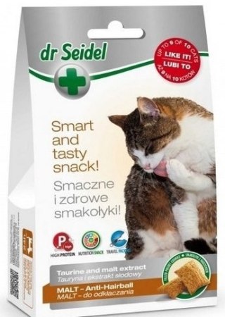 Laboratorium DermaPharm Laboratorium DermaPharm Dr Seidel Smakołyki Dla Kotów Odkłaczanie 50g