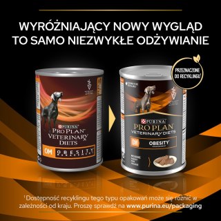PRO PLAN Veterinary Diets PRO PLAN Veterinary Diets OM Obesity Management Karma mokra dla psa mus 400g