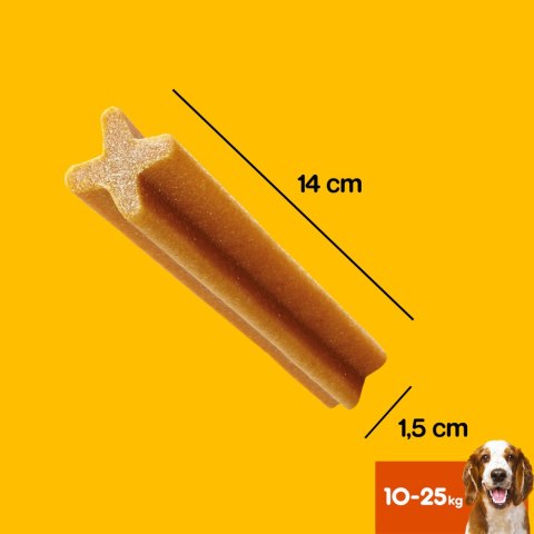 Pedigree Pedigree DentaStix Przysmak Dentystyczny Dla Psów Od 4 Miesiąca I Wadze 10-25kg 180g