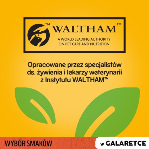 Pedigree Pedigree Mokra Karma Dla Dorosłych Psów W Galaretce Z Wołowiną, Z Kurczakiem, Z Jagnięciną, Z Drobiem 12x100g