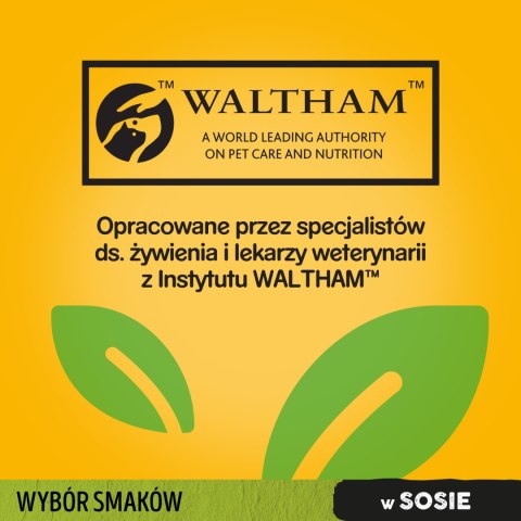 Pedigree Pedigree Mokra Karma Dla Dorosłych Psów W Sosie Z Kurczakiem, Z Wołowiną, Z Indykiem, Z Jagnięciną 12x100g