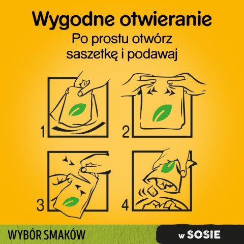 Pedigree Pedigree Mokra Karma Dla Dorosłych Psów W Sosie Z Kurczakiem, Z Wołowiną, Z Indykiem, Z Jagnięciną 12x100g